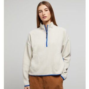 **NEW** Onia Polar Fleece Half-Zip Sweatshirt